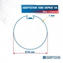 Roue + Couronne Gaposa Deprat 89 pour Ø58