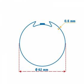 Roue + Couronne Gaposa...