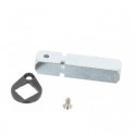 Pivot carré de soutien Gaposa AXQ pour moteurs Série 50 Ø45mm max 50Nm