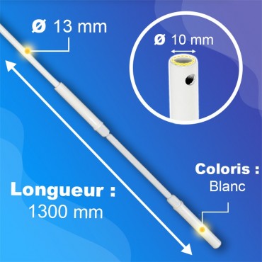 Tringle + Manivelle Blanche...