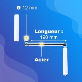 Manivelle acier - pour...