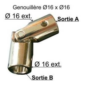 Genouillère acier - Sortie...