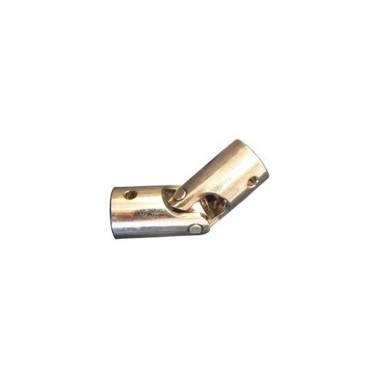 Genouillère acier - Sortie A: Ø12mm - Sortie B: carré 10mm