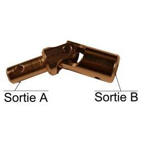 Genouillère acier - Ø12mm /...