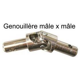 Genouillère acier - mâle...