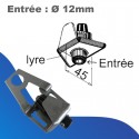 Lyre seule - entrée Ø 12 mm - Rapport 1/7 - Deprat
