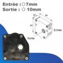 Treuil à vis sans fin rapport 1/6