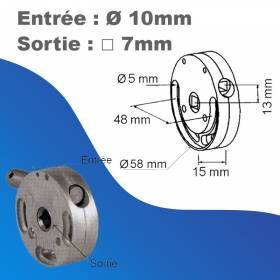 Treuil SIMU 1415 Ø58mm -...