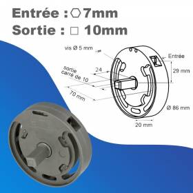 Treuil Imbac-Gaviota 1420 -...