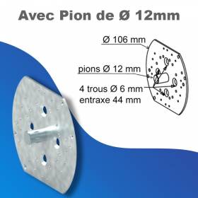 Plaque adaptation ZF -...