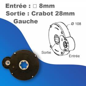 Treuil ZF sortie latérale...