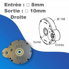Treuil ZF sortie latérale...