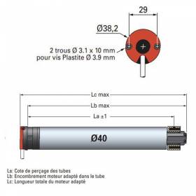 Moteur Filaire SIMU T3.5...