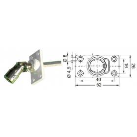Sortie de caisson PVC-acier...