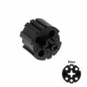 Adaptation roue seule moteurs SOMFY ROLL UP pour tube Ø28 mm