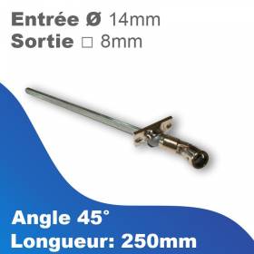 Sortie de caisson acier -...