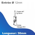 Genouillère MDS 6 pans de 7mm