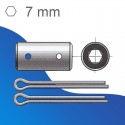 Manchon pour héxagone - Hexa de 7mm - pour Somfy CSI Ø50 & Ø60