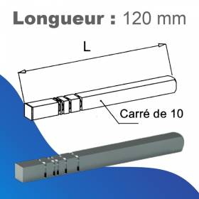 Axe hors joue - Carré de...