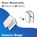 Bloqueur à clip - ZF - beige