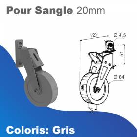 Enrouleur sangle de face...