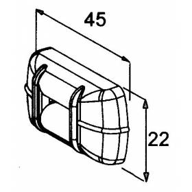 Guide sangle horizontal -...