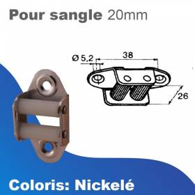 Guide sangle à 2 galets...