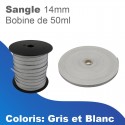 Sangle polypropylène de 14 mm - bobine de 50ml