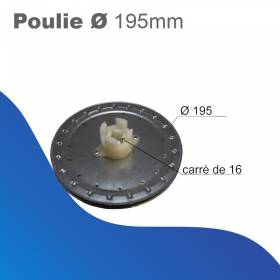 Poulie à chaînette - Ø...