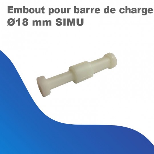 Embout pour barre de charge - Ø18mm - SIMU