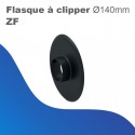 Flasque à clipper - ZF - Ø 140 mm