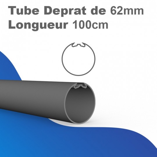 Tube Deprat 62 - Longueur 100 cm