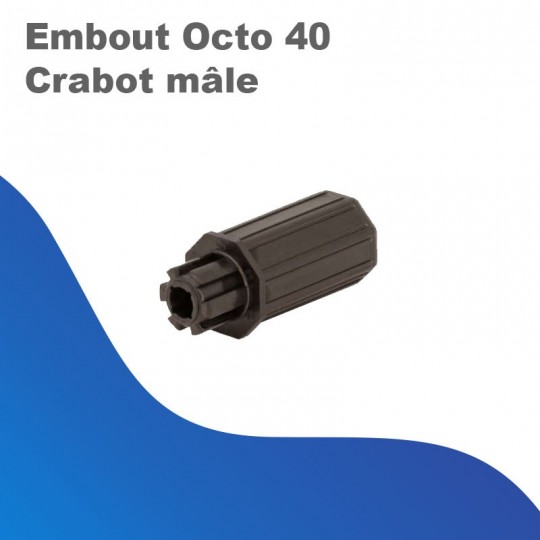 Embout - Octo 40 crabot mâle