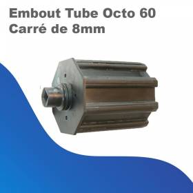 Embout Tube Octo 60 - Carré...