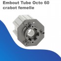 Embout Tube Octo 60 crabot femelle