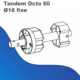 Tandem Octo 60 Ø 16 fixe