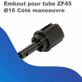 Embout pour tube ZF45 Ø 16...