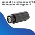 Embout à piston pour tube ZF54 - Roulement alésage Ø 12