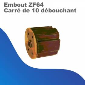 Embout ZF64 carré de 10...