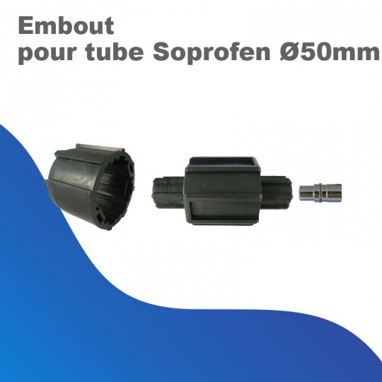 Embout pour tube Soprofen Ø50mm