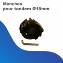 Manchon pour tandem Ø16mm