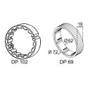 Bague universelle - Tubes 62mm et Octo 60mm