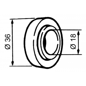 Roulement Ø36mm