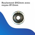 Roulement Ø42mm avec noyau Ø12mm