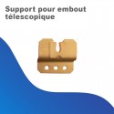 Support pour embout télescopique