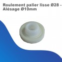 Roulement palier lisse Ø28 - Alésage Ø10mm