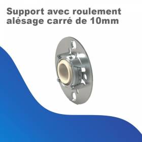 Support avec roulement...