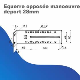 Equerre opposée manoeuvre...