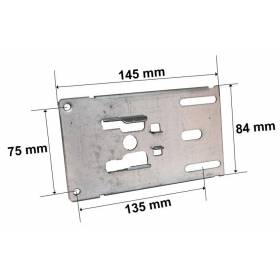 Plaque support acier pour...
