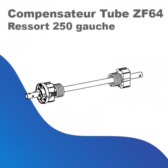 Compensateur pour Tube ZF64 ressort 250 gauche